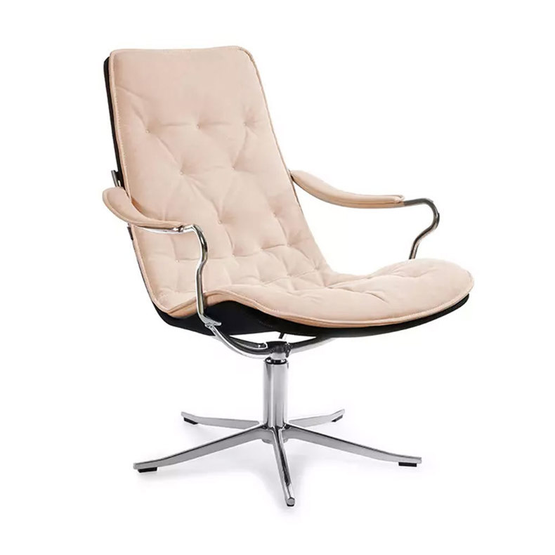 Bravo Low Swivel Reclining Chair Leather